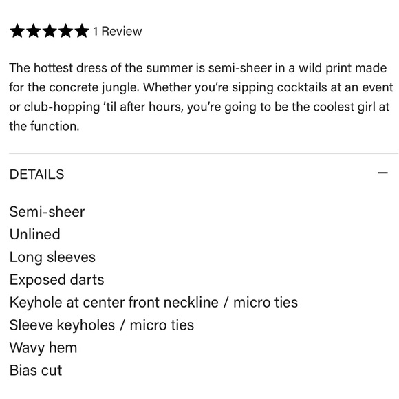 Rumored East End Mini Dress - Picture 9 of 9